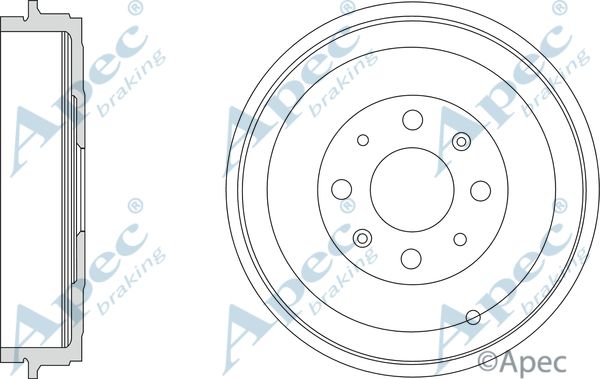 APEC BRAKING Тормозной барабан DRM9941